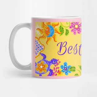 Colorful Best Mom Mothers Day Mug